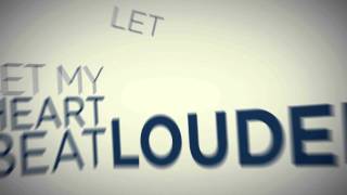 Charice  quotLouderquot Official Lyric Video [upl. by Nilhsa892]