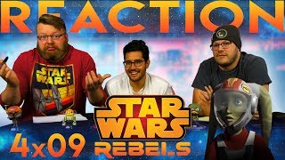 Star Wars Rebels 4x9 REACTION quotRebel Assaultquot [upl. by Hakon]