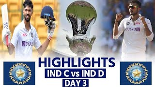 Dilip Trophy 2024  C VS D Match  Full Highlights [upl. by Nibbor180]