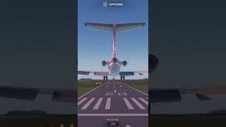 Boeing 727 Landing at Southampton Airport  Project Flight Roblox [upl. by Kawasaki]