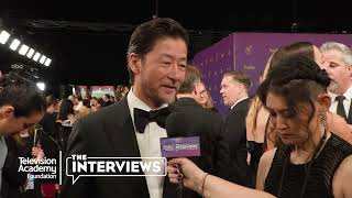 Tadanobu Asano quotShogunquot at the 76th Emmy Awards  TelevisionAcademycomInterviews [upl. by Mcclimans698]