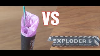 Dum Bum Original vs Exploder 5  SUKOB TITANA [upl. by Jacobson]