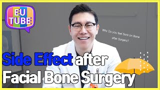 Side effect after facial bone surgerydouble jaw vline surgery [upl. by Pachston750]