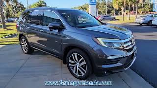 SOLD  USED 2016 Honda Pilot 2WD 4DR TOURING WRES amp NAVI at Grainger Honda USED SH5118A [upl. by Brena]