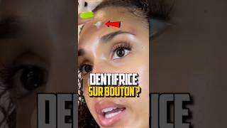 METTRE DU DENTIFRICE SUR UN BOUTON [upl. by Niwrek]