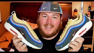 UNBOXING The Sean Wotherspoon Nike Air Max 971 Sneaker [upl. by Elades710]