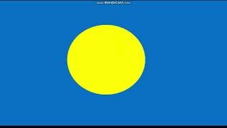 Countries that colonized Palau  Flag Animation test [upl. by Lekram]