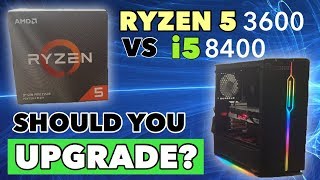 AMD Ryzen 5 3600 vs Intel Core i5 8400 Test  Should You Buy this Ryzen 5 wBenchmarks [upl. by Anin]