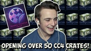 We Get ANOTHER Mystery Universal Decal  INSANE 50 CC4 ROCKET LEAGUE CRATE OPENING [upl. by Beaufert]