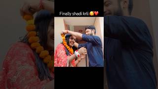 Shadi lar li 🥰❤️ bollywood song music newsong love comedy bolywoodmusic shortsfeed funny [upl. by Richardson535]