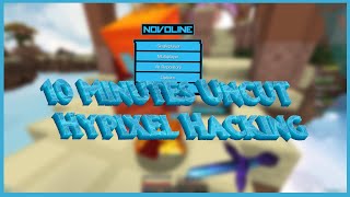 10 Minutes Hypixel Hacking with Novoline intent  config download [upl. by Levana]