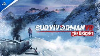 Survivorman VR The Descent  Reveal Trailer  PS VR2 Games [upl. by Enihpesoj455]