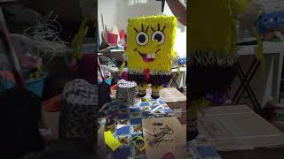 Piñata de Bob esponja tutorial completo [upl. by Gillie]