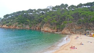 Playas Aiguablava Aigua Xelida e Platja Fonda  Costa Brava [upl. by Steep]