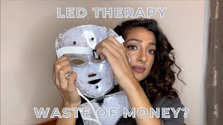 DERMALIGHT LED MASK REVIEW amp DEMO  Is It Worth Your Money  Life By Pooja [upl. by Noscire924]