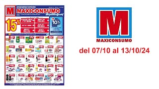 Ofertas Maxiconsumo AR del 071024 al 131024 [upl. by Dripps364]