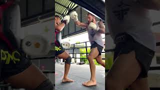 UFCs Brad Riddell CRAZY Pad Work  UFC 281 [upl. by Lull]