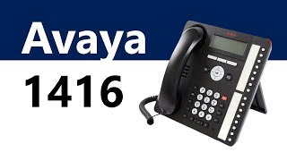 The Avaya 1416 Digital Phone  Product Overview [upl. by Collbaith]