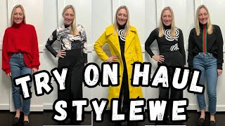 Stylewe Try On Haul Winter 2024 stylewe stylewegal [upl. by Gladdie628]