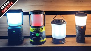 The Best Lanterns Compared Fenix CL30R  Streamlight Super Siege  BLF LT1  LE Rechargeable [upl. by Namyw]