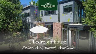 2 bedroom house for sale in Riebeek West  Pam Golding Properties [upl. by Aisatan382]