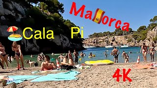 🏖️Cala Pi Mallorca 2023 August 📷4K60 [upl. by Eseuqram]