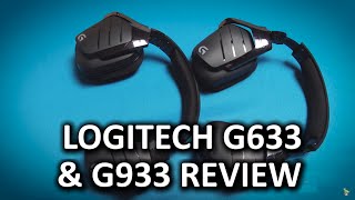 Logitech G633 amp G933 Artemis Spectrum Gaming Headset Review [upl. by Skillern]