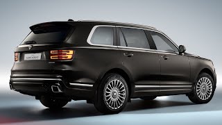 A Look at the new 580000 Ultra Luxury Russian SUV  AURUS KOMENDANT [upl. by Fanchan]