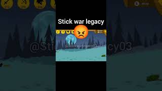 Stick war legacy game stickwar3 stickwarlegacy gameplay shorts 4k trending trend stickman [upl. by Andrien123]