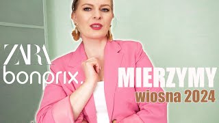 ZARA BONPRIX MIERZYMY TRENDY WIOSNA 2024 [upl. by Rehptosirhc]