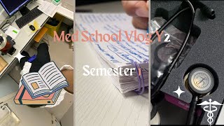 Med School Y2 Semester 1 Study Vlog📖 Lofi Keele Medical School🧫🔬 [upl. by Helen]