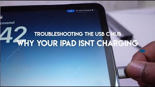 Troubleshooting the USBC Hub Why Your iPad Isnt Charging [upl. by Hankins715]