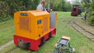 Die Waldbahn Carlsberg zu Besuch bei der Eichenberger Waldbahn [upl. by Anelehs]