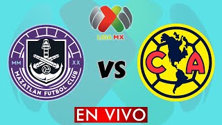 MAZATLAN VS AMERICA EN VIVO  LIGA MX APERTURA 2024  JORNADA 15  DONDE VER EN VIVO [upl. by Mayrim]