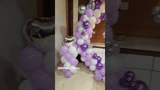 Room decor 28  Birthday 🎈🎂 decoration 🎂balloondecoration [upl. by Brunelle]