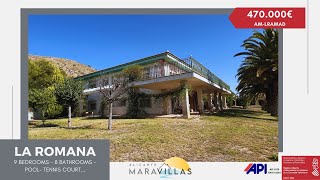 VILLA FOR SALE LA ROMANA Ref AM LRAMAD [upl. by Idoc]