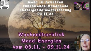 Wochenüberblick  MondEnergien vom 0311 bis 091124 [upl. by Rugen]