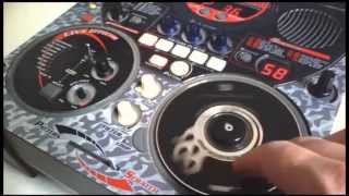 Yamaha DJXIIB demo More fun than your average set of turntables [upl. by Itin832]