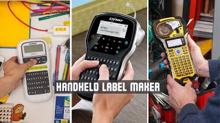 15 BEST Handheld Label Makers in 2024  Portable Printers Review [upl. by Oemac]