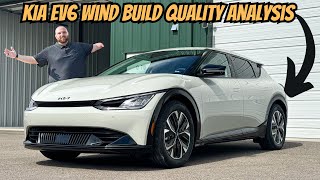 Kia EV6 Wind Build Quality Review  A Unique And Well Built EV With A Few Downsides [upl. by Yauqram]