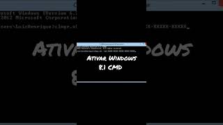 Como ativar Windows 81 CMD [upl. by Allemac]