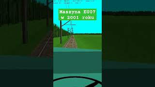 Pierwszy Symulator pociągów czyli Maszyna EU07 z 2001 roku [upl. by Cuhp]