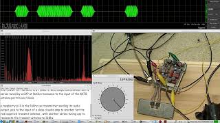 VLF Receiver  using the KK7B High Performance Direct Conversion Receiver amp sound card SDR LO signal [upl. by Hu]