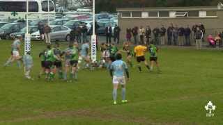 Irish Rugby TV Ballynahinch v Garryowen Highlights [upl. by Domella]