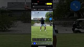 XViewGolf Full Features w Velocity face on view [upl. by Rriocard]