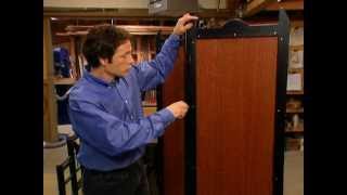 WoodWorks TV Three Panel Folding Screen  Preview episode 105 [upl. by Lisab]