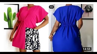 How to make a Dolman Shift Dress [upl. by Inverson]