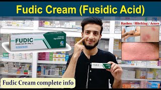 Fudic Cream Fusidic Acid  Uses Side Effects Application  Complete info  O Beauty Dose [upl. by Nnyleak]