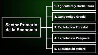 Sector Primario de la Economía 1 de 2 [upl. by Sitnerp]