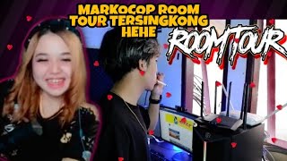 MARKOCOP ROOM TOUR JUGA AKHIRNYA  ROOM TOUR TERSINGKONG DI DUNIA REACTION [upl. by Buffo]